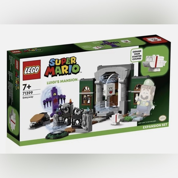 Super Mario Luigi´s Mansion Set - Green, Gray, and...
